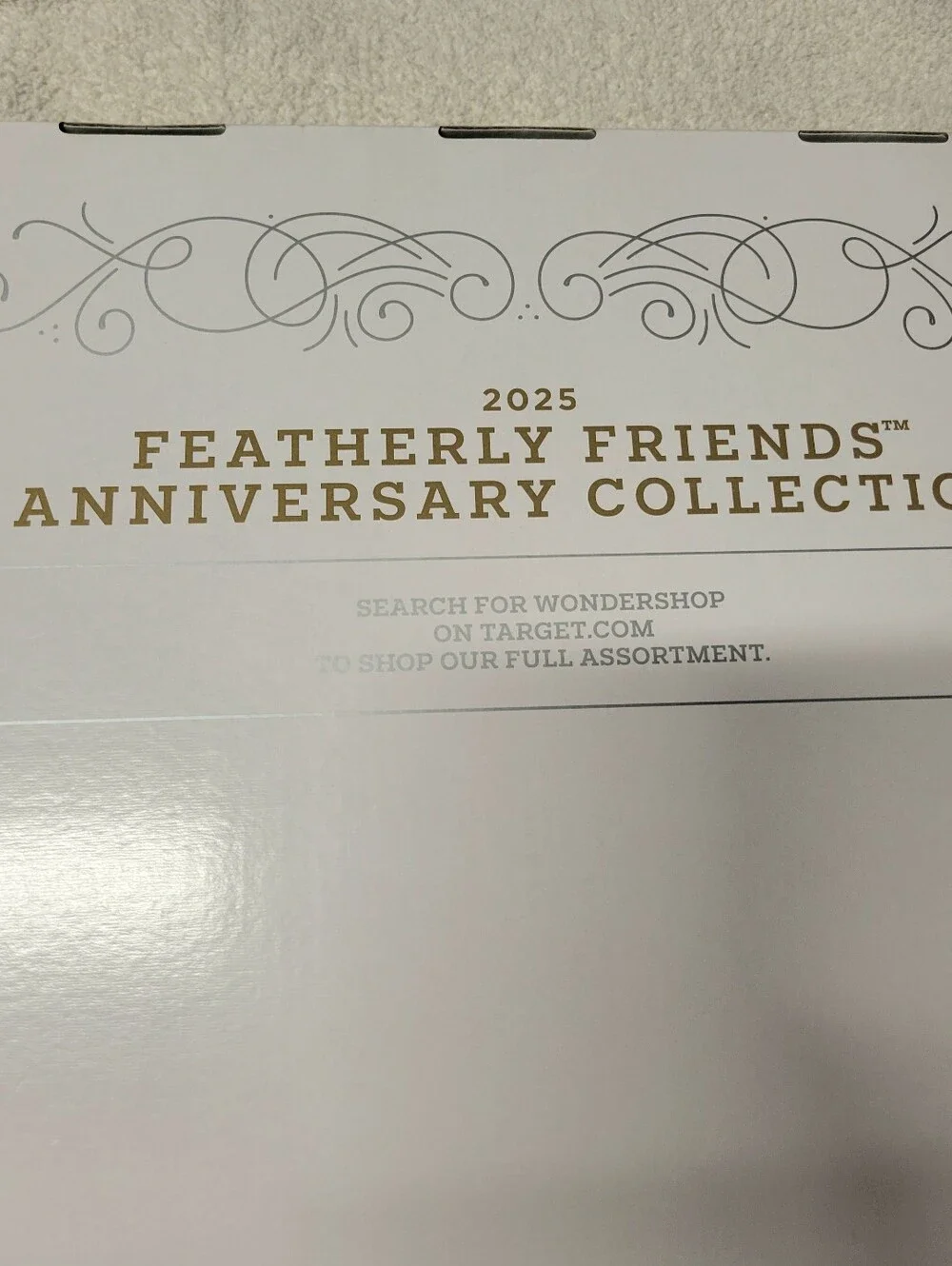 Wondershop 10pc Featherly Friends 2025 Anniversary Collection Christmas Bird Set